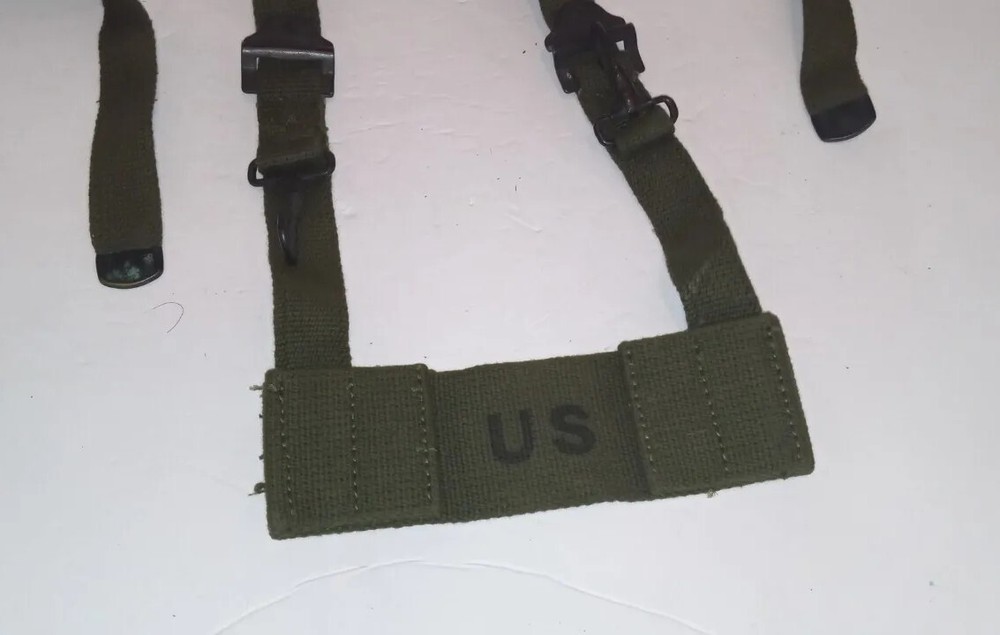 USGI Vietnam Era Field Pack Adapter Assembly Strap Butt Pack Straps
