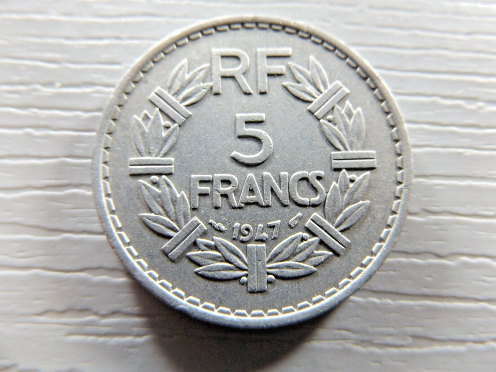 FRANCE 1947 5 Francs
