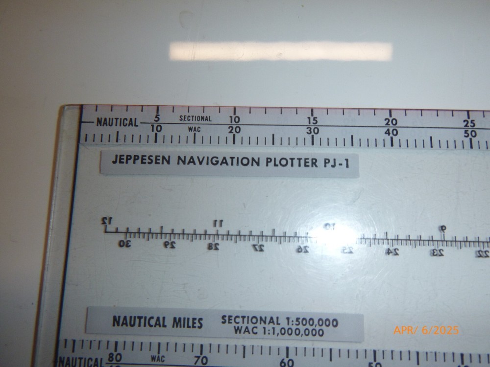 Jeppesen PJ-1 Rotating Azimuth Plotter