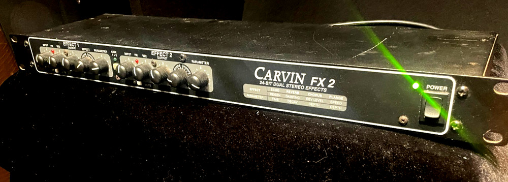 Carvin FX 2 Dual Stereo FX Unit 24-bit