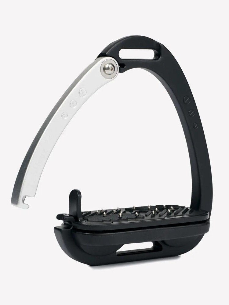 LeMieux Vector Control Stirrups - Black/Aluminum