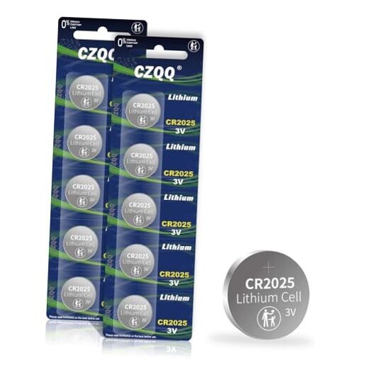 CZQQ CR2025 Battery (10 pcs)