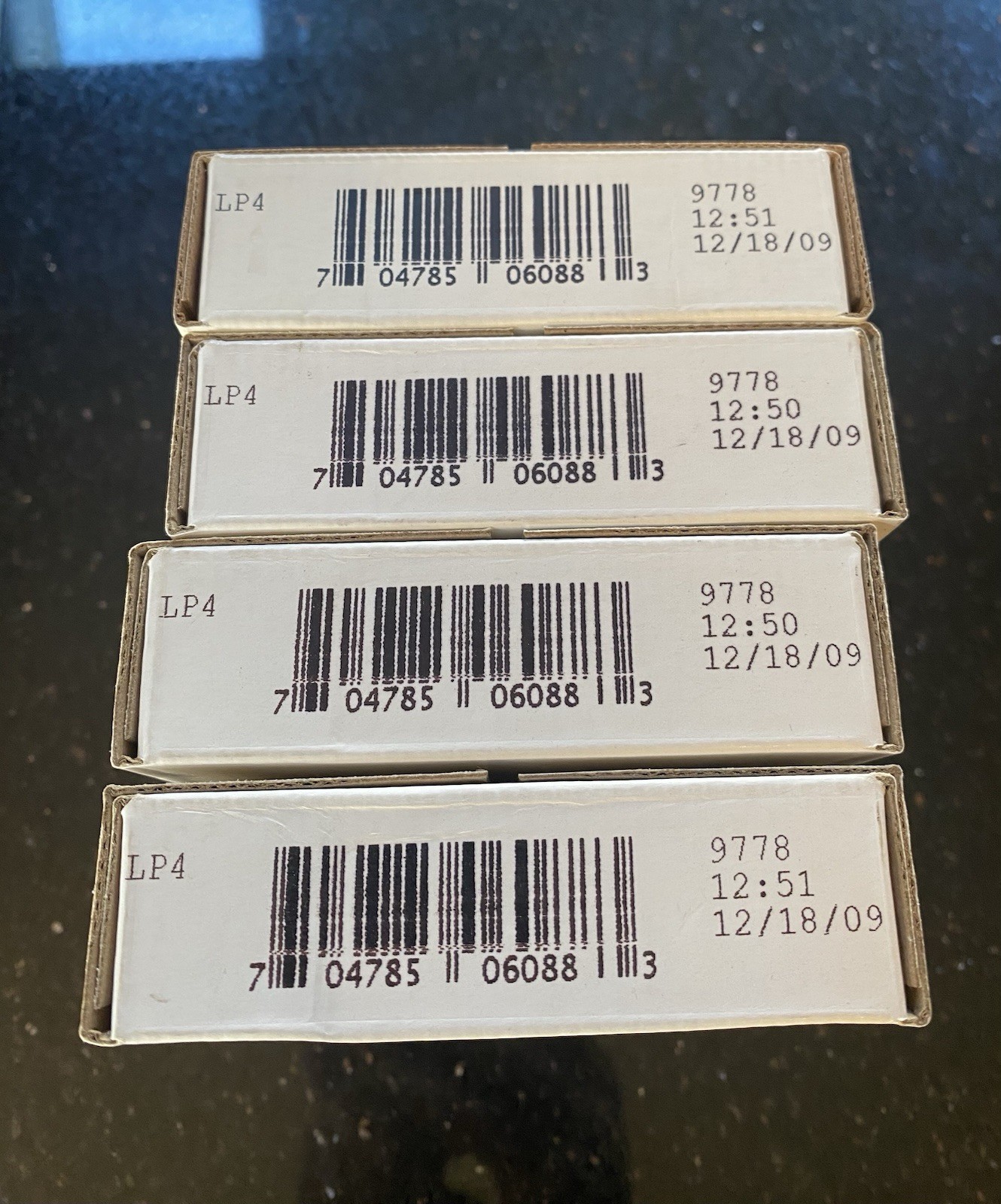 2009 P&D Lincoln Cent LP4 ~2 Rolls in One US Mint SEALED BOX Lot Of 4 Boxes