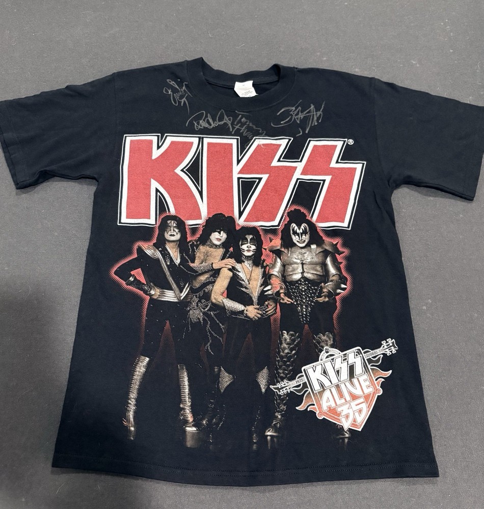 KISS Alive 35 Meet And Greet Signed Shirt