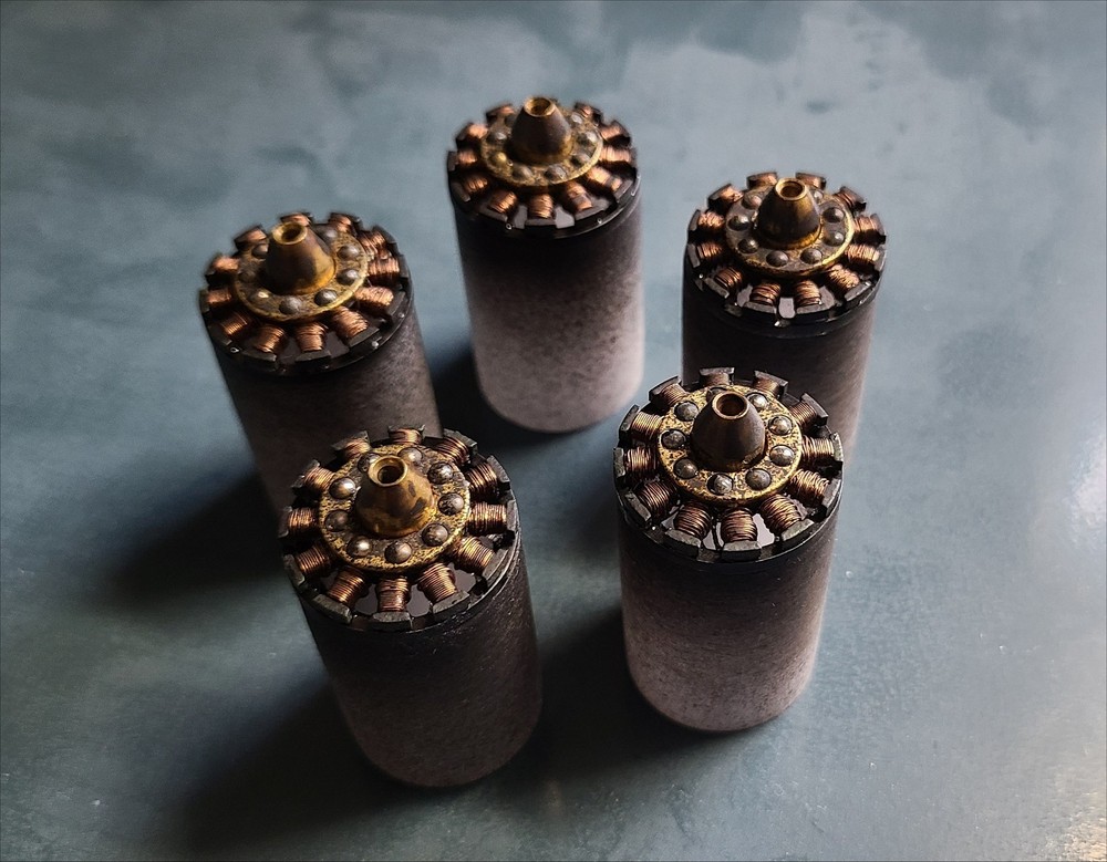 NEW LIGHTSABER BLADE PLUG WEATHERED BATTLE WORN COPPER STATOR