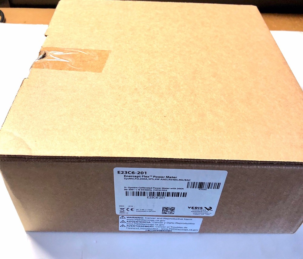 Veris E23C6-201 (System Calibrated & Energy Meter)