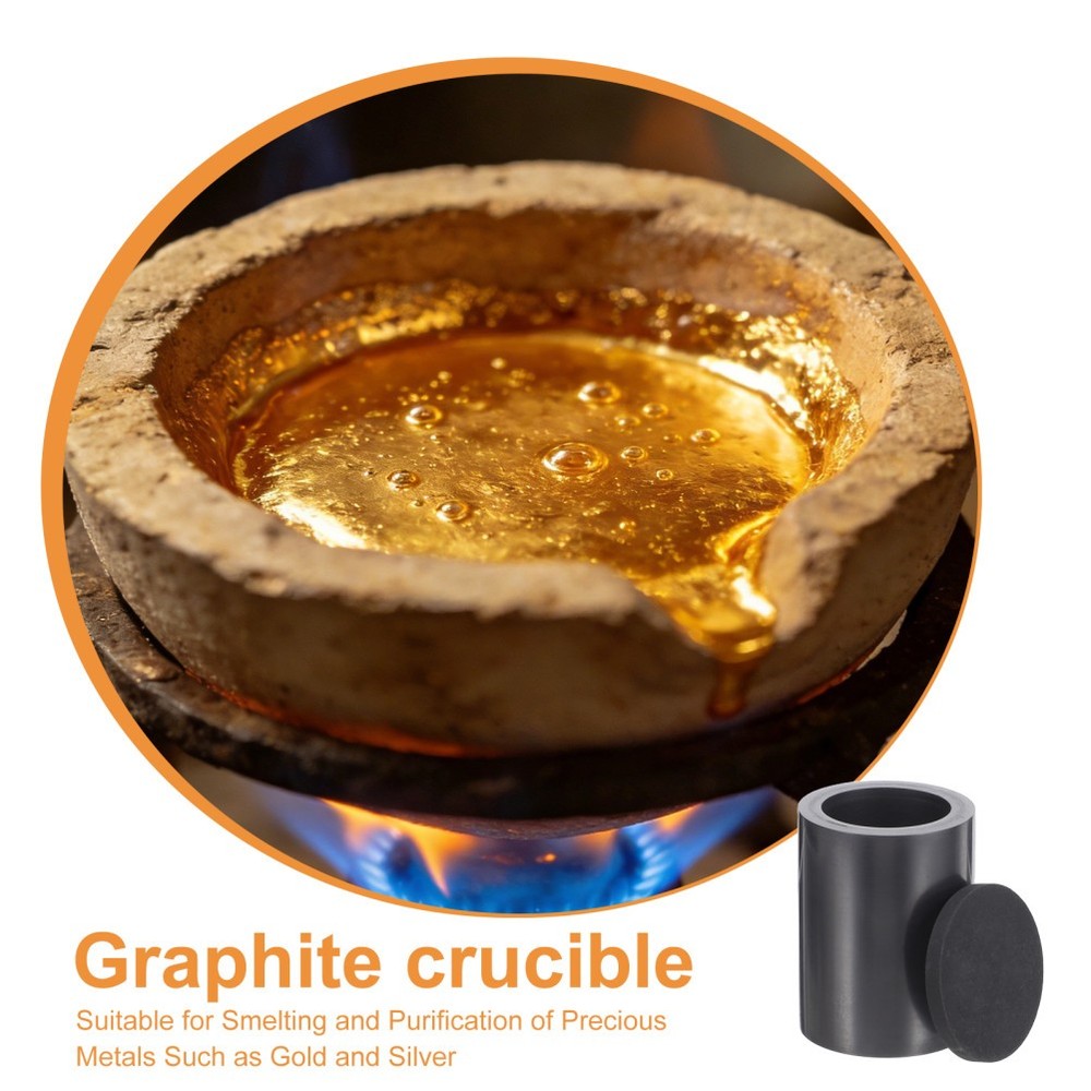 Crucible for Jewelry Making Small Melting Foundry Graphite Maker