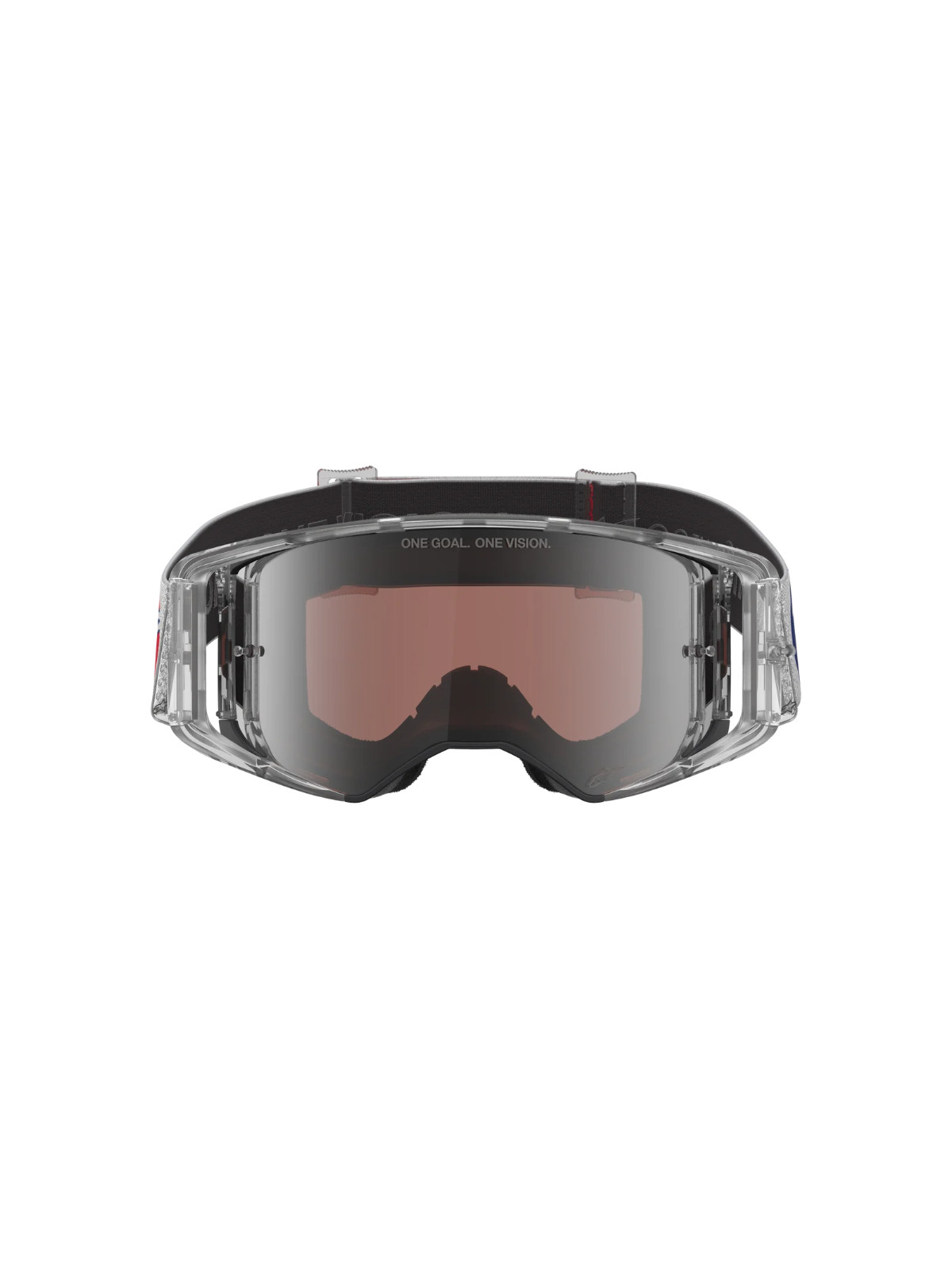 Alpinestars Supertech MX ATV Goggle - Merica 25 - Red/Blue - Silver/Copper