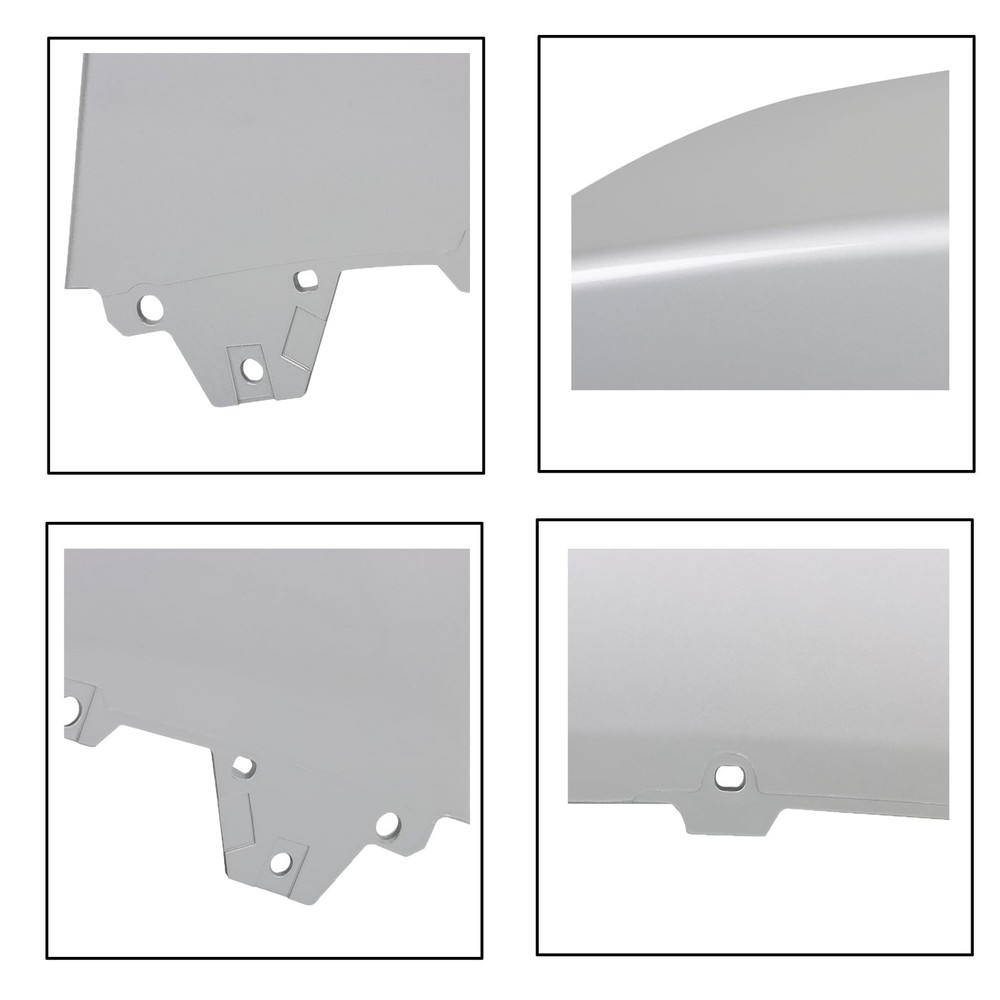 Silver Front Bumper Cover Molding Valance Replacement for Explorer 2016-2017