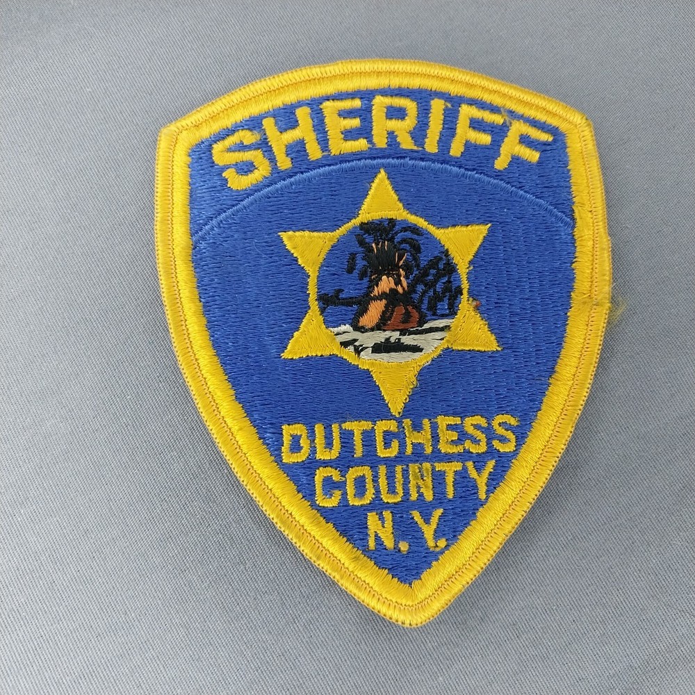 Dutchess County NY New York Sheriff 5" Heavy Shoulder Patch