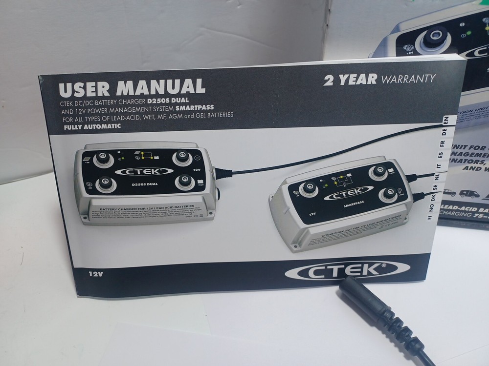 CTEK 1058 SmartPass 12V Power Management System Fully Automatic