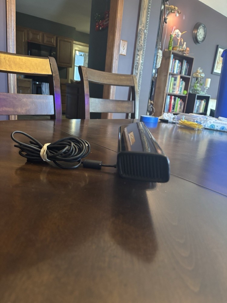 Genuine Microsoft Xbox 360 kinnect Sensor #1414 Black #2