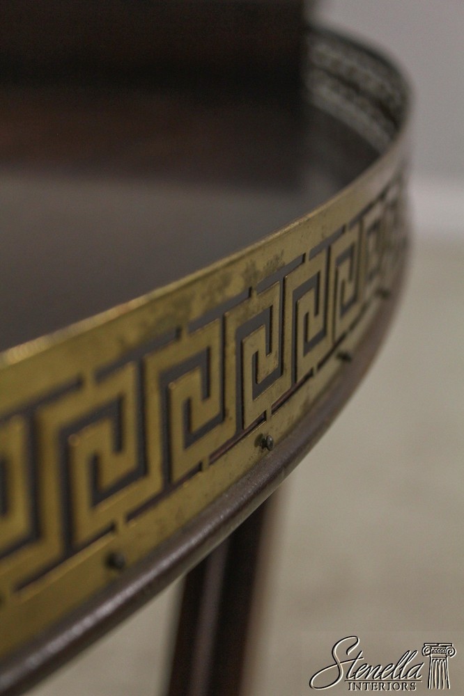 F59341: FERGUSON Regency Style Vintage Tray Top Server Table