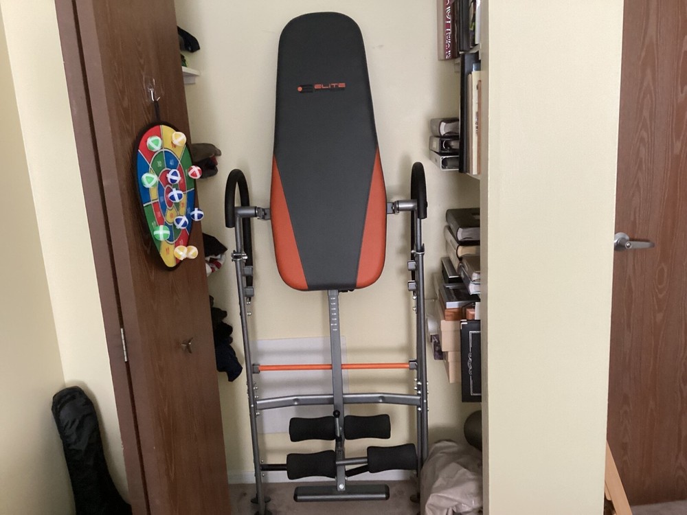 elite fitness inversion table