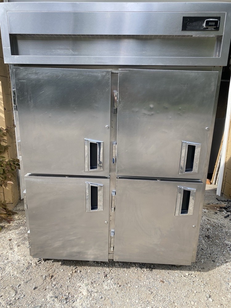 2 -Dr. Split Door, Manitowoc Freezer, Refurbished, 120v