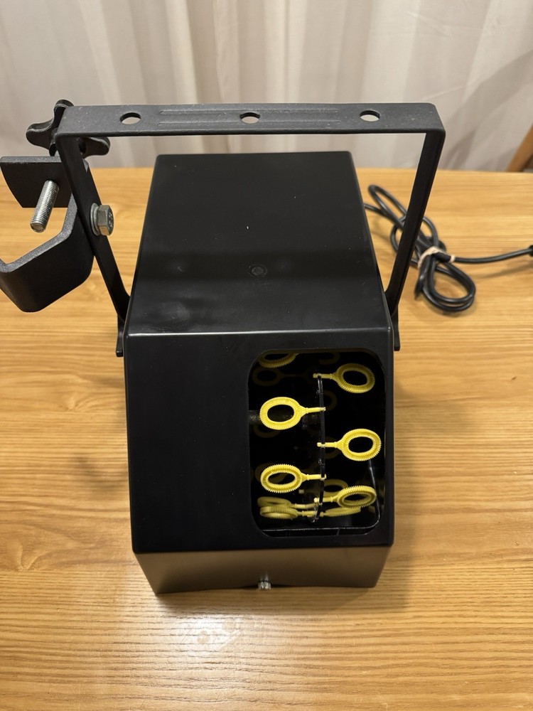 Chalet B-250 Bubble Machine Lightweight Manual Control Tested and Working