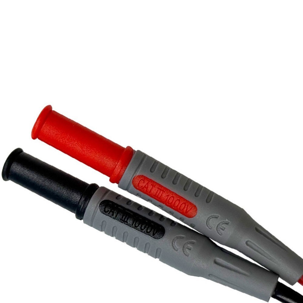 Flexible Power Test Line with Soft Silicone Cable and Double Connectors
