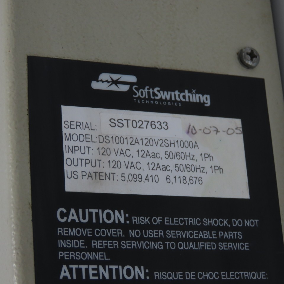 Soft Switching Technologies DS10012A120V2SH1000A Mini DySC Voltage Sag Protector