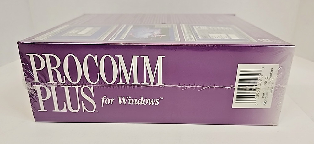 ProComm Plus for Windows Data & Fax Communication Software Ver 2.11 - New Sealed