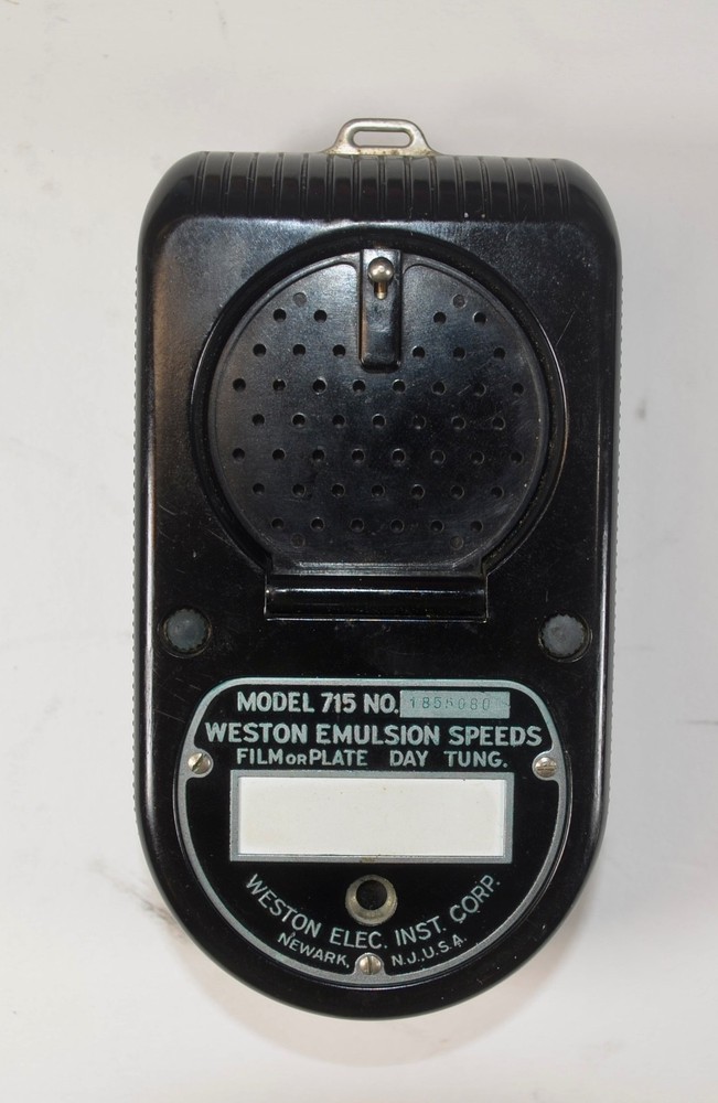 Weston Universal Exsposure Meter Model Number 715 Tested and Working