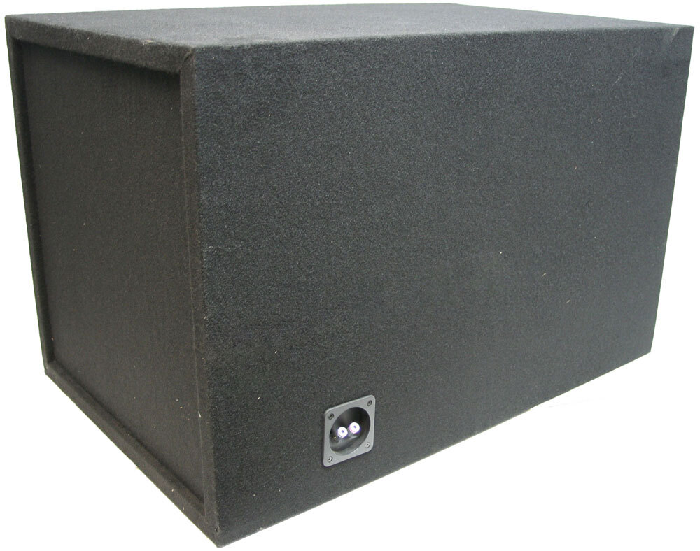 Custom Unloaded Single 18" Vented Subwoofer Enclosure Sub Box 1" MDF Heavy Duty