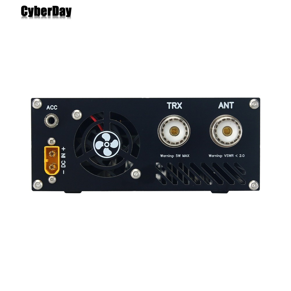 Micro PA100 100W Shortwave HF Power Amplifier Intelligent Portable LPF Filter