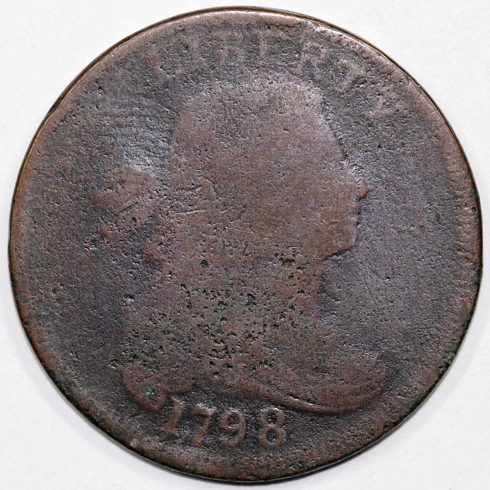 1798 1c S-149 Draped Bust Large Cent