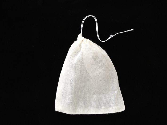 100/1000/5000 Natural Cotton Muslin Drawstring Bags Bath Soap 3X4
