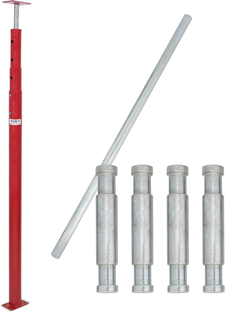 Adjustable Screw Pole Jack for Basement Ceiling Leveling and Floor Lifting Needs