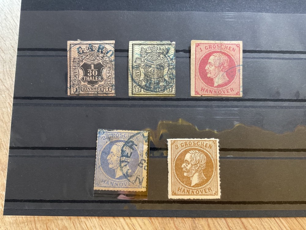 Hanover early mounted mint or used stamps   B3586