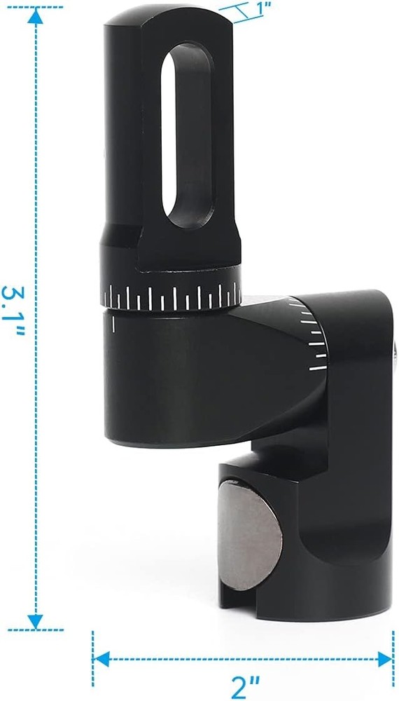 Adjustable V-Bar Mount Stabilizer Quick Disconnect for Compound Archery Bow