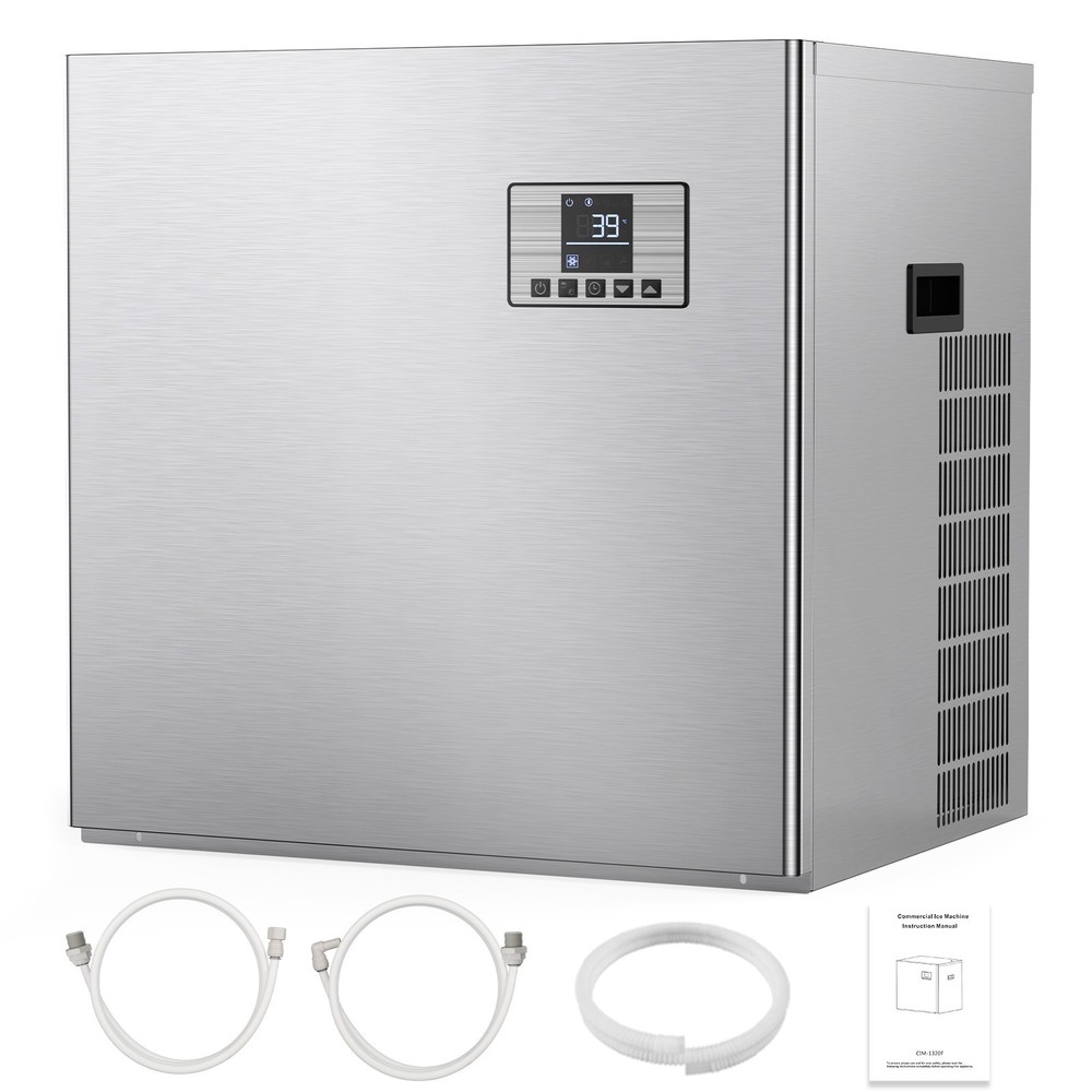 Commercial Ice Maker Machine - Head 400 lbs/Day Self-Cleaning Ice Cube Machine