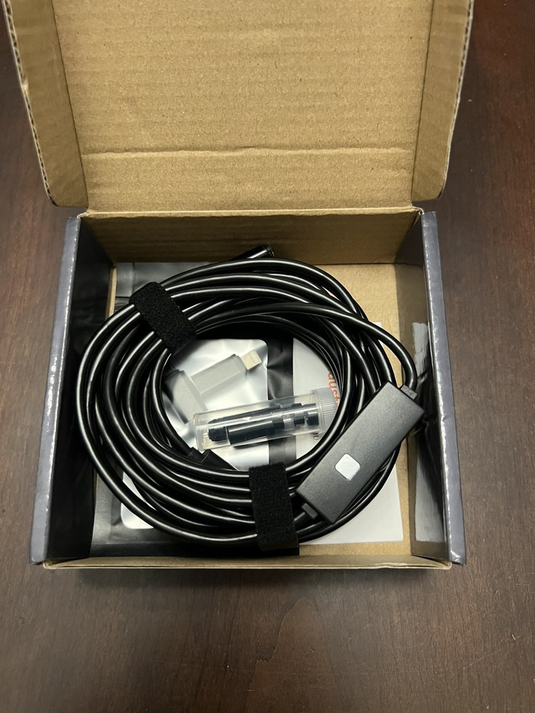 BLACK INDUSTRIAL ENDOSCOPE CAMERA-USB