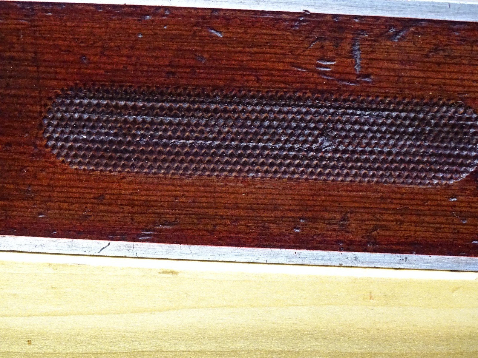 Goodell Pratt Roland Stetson Patent No 6024 Mahogany Aluminum Bound Level