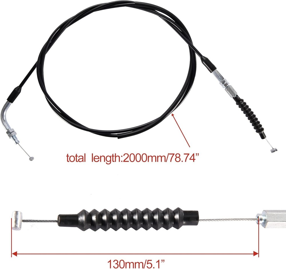 Throttle cable replacement for dune buggy