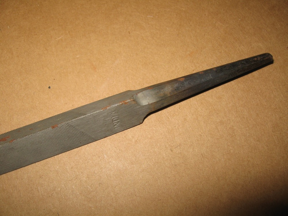 Triangle File Single Cut 10" x 5/8"