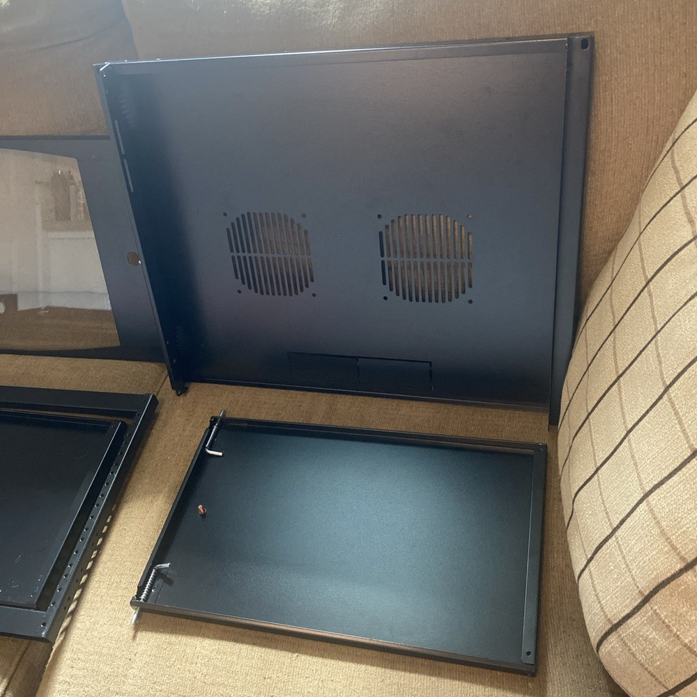 Wall Mount Server Cabinet for Networking Data Home Video WiFi Internet System 6U