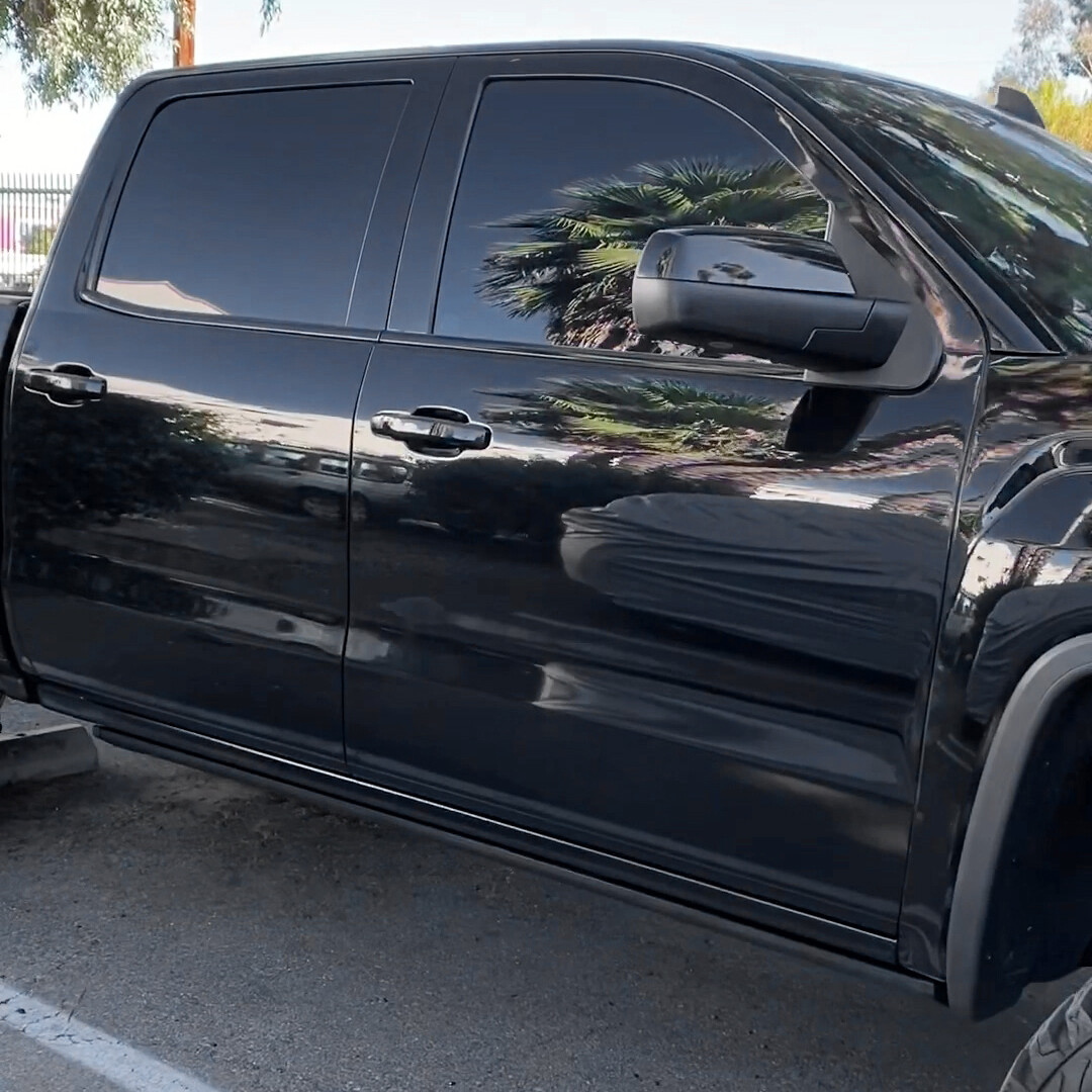 For 23236150 Silverado Sierra 2014-2019 Gloss Black Painted 4 pcs Door Handles