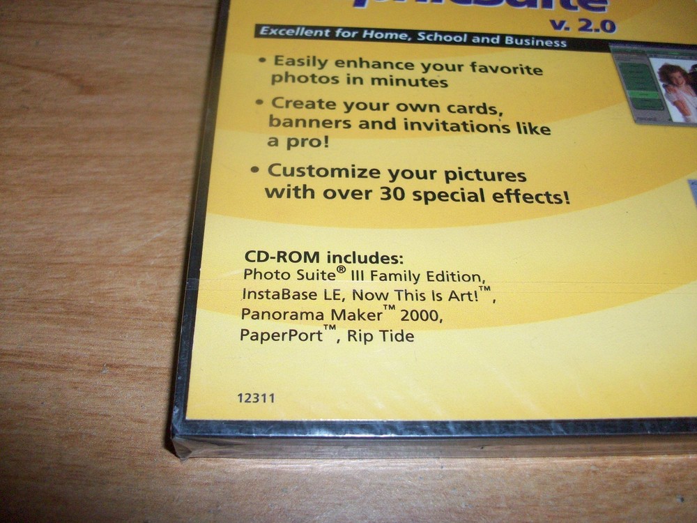 America Online's Graphic Suite 2.0 CD ROM Windows Program Edit Tool NEW