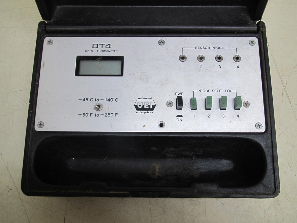 Universal Enterprises Temperature Tester Model DT4 Digital Thermometer