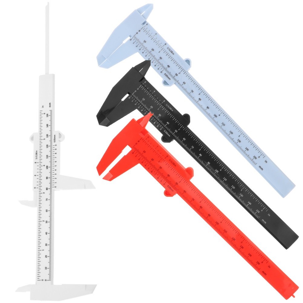 4 Pcs Precision External Dial Caliper Measure Measuring Tool Student