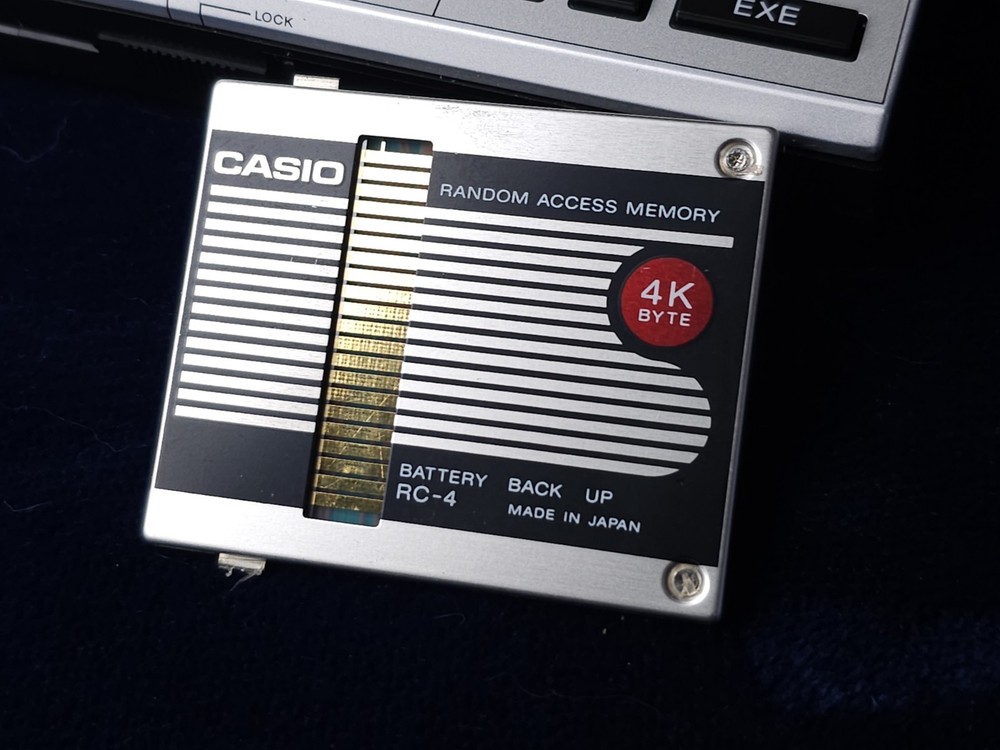 CASIO POCKET COMPUTER FX-820P Collectors Set! Restored And Fully Functional!