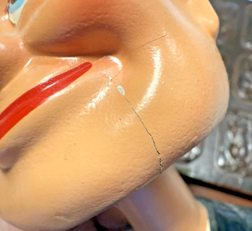 Vintage Shriner Masonic Composition Bobblehead Figurine