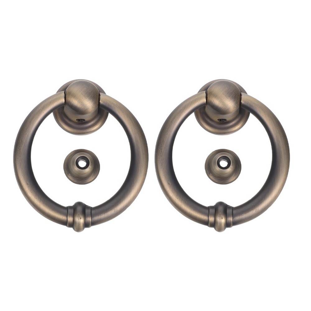 2 Pcs Retro Door Knocker Knockers for Front Chic Decors Classical