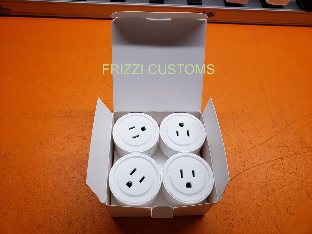 ⭐️⭐️⭐️⭐️⭐️ Mini Smart Plug Socket Outlet XS-SSA01 WiFi Alexa Google - 4 Pack