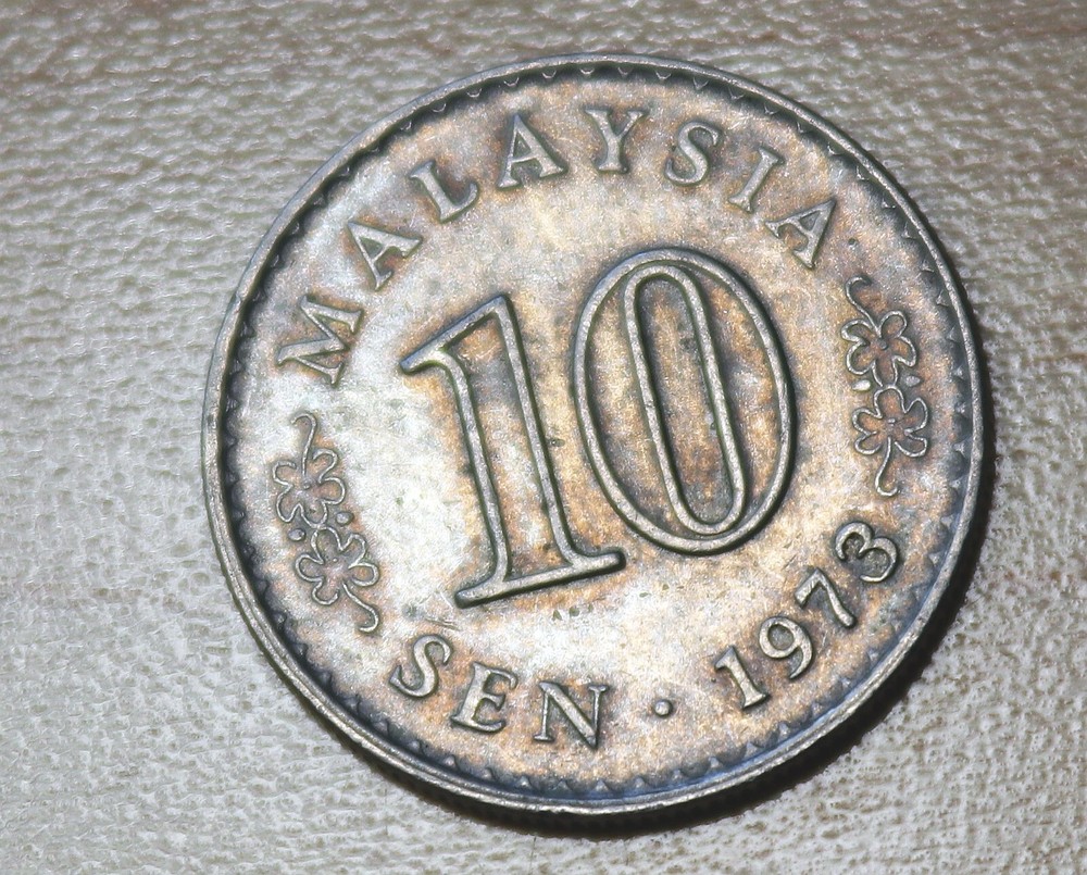 1973 Malaysia 10 Sen