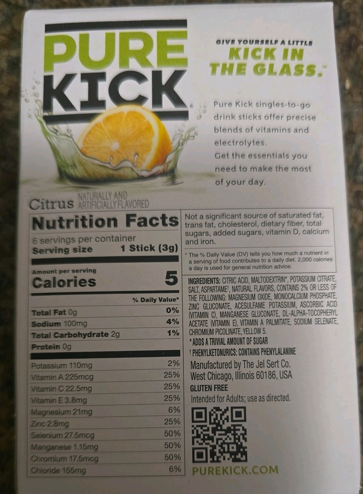 Pure Kick Hydrate Citrus