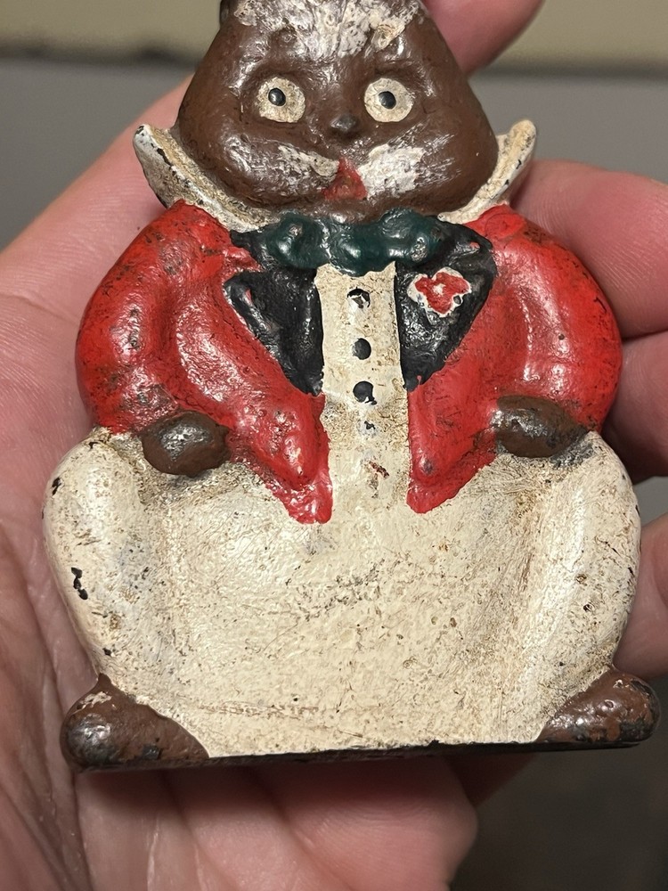 Vintage Cast Iron Peter Rabbit Door Knocker