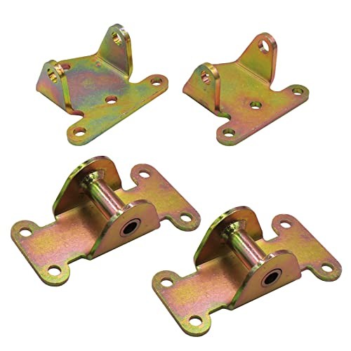 YHB Solid Motor Engine Mount Combo SBC BBC for Chevy Frame MountRat Rod Hot