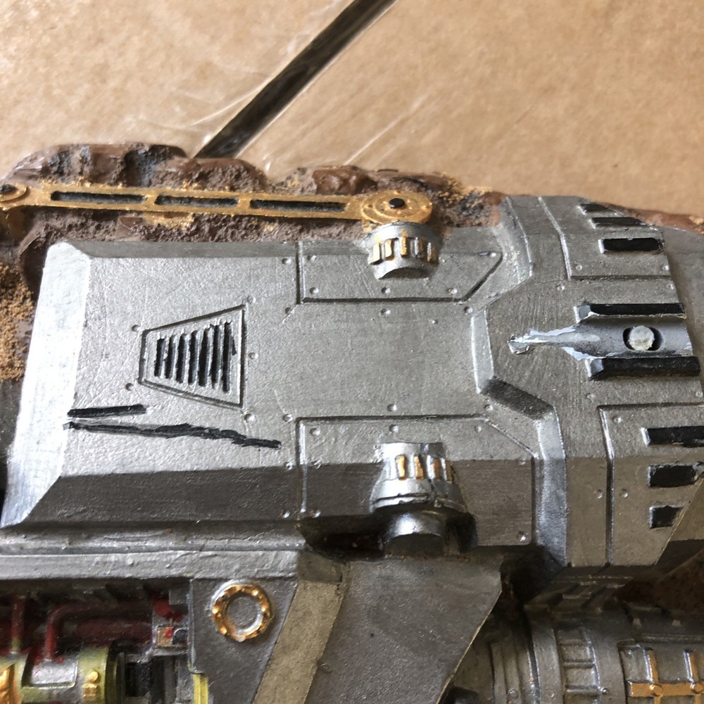 Battle For Macragge Crashed Imperial Aquila Shuttle Terrain Tail Warhammer